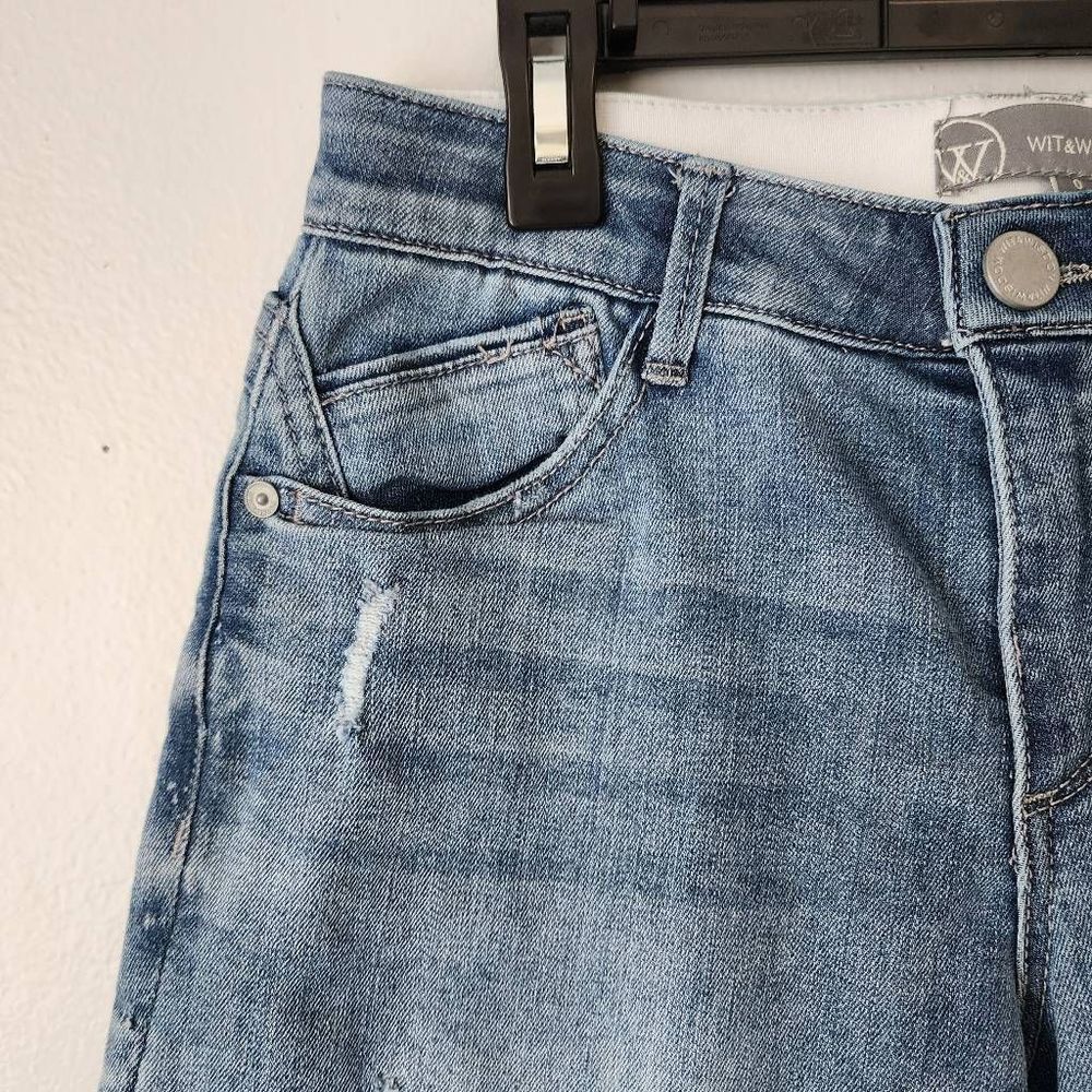 Wit & Wisdom Absolution Roll Cuff Denim - Picture 4 of 6